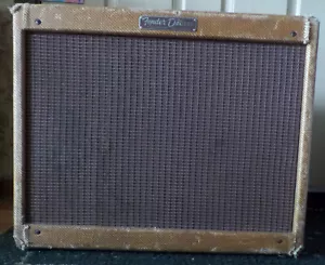 Vintage 1959 Fender Deluxe Tweed Amp - 5E3 Narrow Panel - Picture 1 of 23