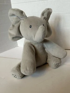 Baby GUND Flappy der Elefant Plüsch spielt Peek-A-Boo und singt Ohren hängen tief 12 Zoll - Bild 1 von 10