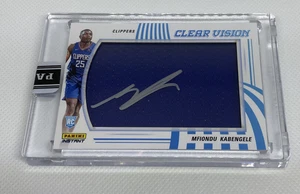 2019 20 PANINI INSTANT CLEAR VISION MFIONDU KABENGELE ON CARD AUTO RC #3/10 - Picture 1 of 4