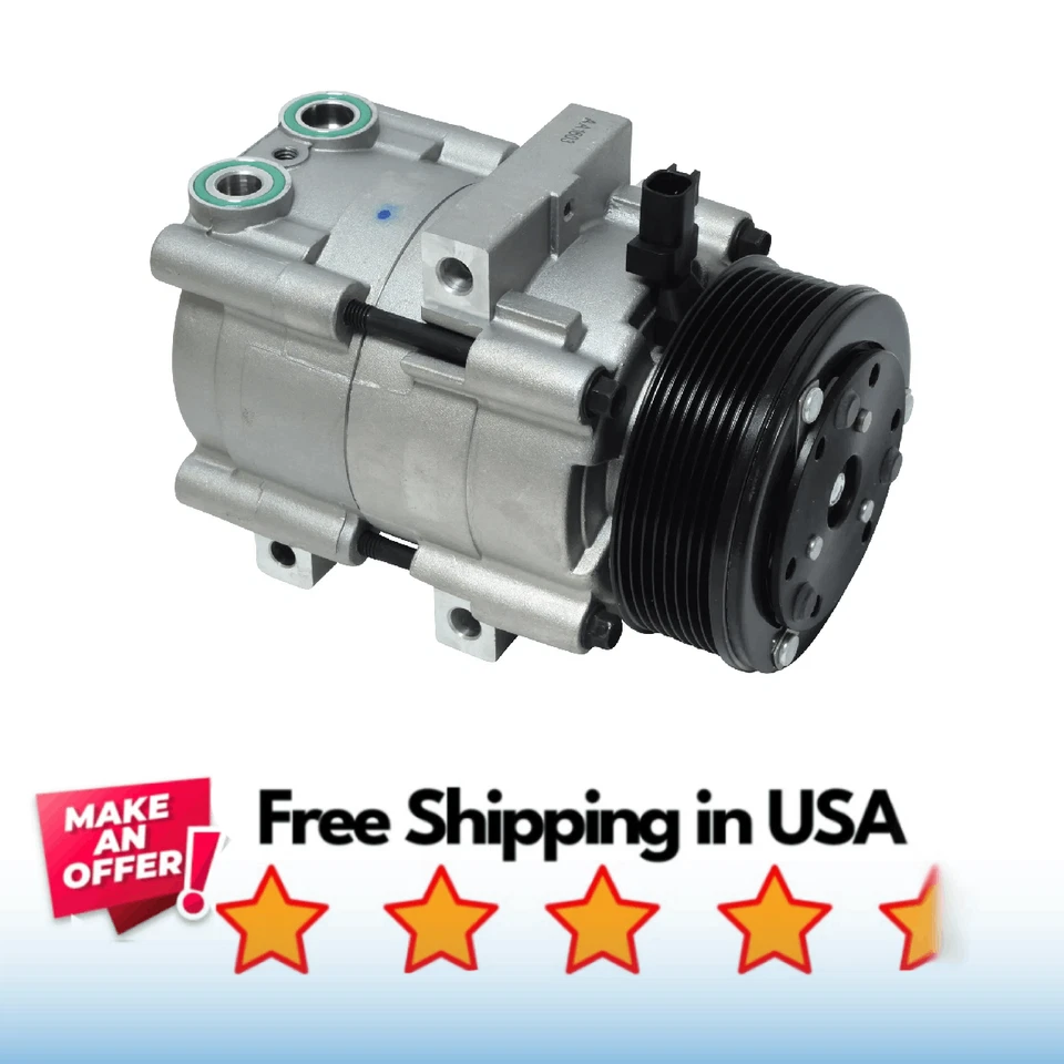 Compresor aire acondicionado apto para Ford E-350 Super Duty 08-10, Ford E-450 Super Duty 08-10 Foto 1 de 1