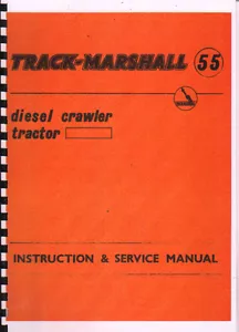 Track-Marshall "55" Raupentraktor Bedienungsanleitung & Servicehandbuch - Bild 1 von 1