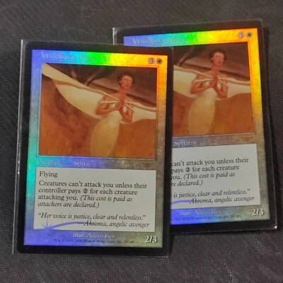 Windborn Muse Foil NM White Rare MTG Legions - Image 1 of 2