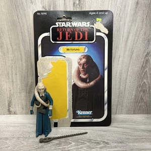 Kenner Star Wars ROTJ BIB FORTUNA Action Figure (1983) W/ Staff VINTAGE - Picture 1 of 6