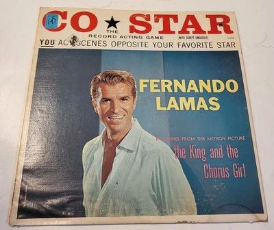 Fernando Lamas ‎ The King And The Chorus Girl  Record Acting Game  w/Script  VG+ - Image 1 of 4