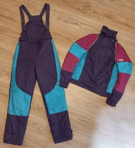 Vintage BMW Motorrad 90's Gore-Tex Women's Winter Padded Suit Jacket/Trousers - Picture 1 of 15