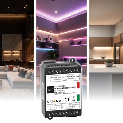 Casambi 4 Channel Constant Current LED Controller 350mA Wireless Driver DC - Image 1 of 4