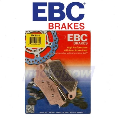 EBC Front MXS Series Race Brake Pads for 1998-2009 Husqvarna TE610 - Brake et Foto 1 de 4