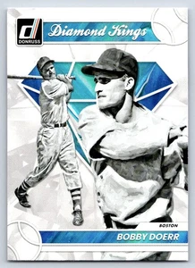 2023 Donruss 14 Bobby Doerr Boston Red Sox Diamond Kings Card - Picture 1 of 2