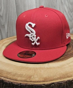 Chicago White Sox New Era 59Fifty eng anliegende Mütze Kappe Größe 7 1/8 MLB alternative Farben - Bild 1 von 15