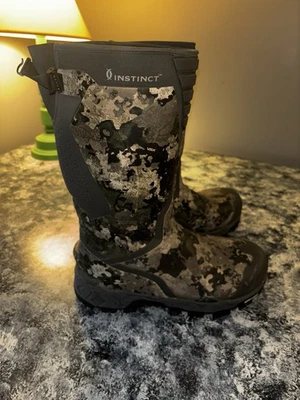 Cabela's Zoned Comfort Trac Insulated Rubber Hunting Boots Men’s Size 13 - Image 1 of 4