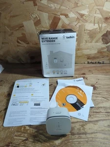 Belkin - WiFi Range Extender - N300 - Complete Boxed - Afbeelding 1 van 7