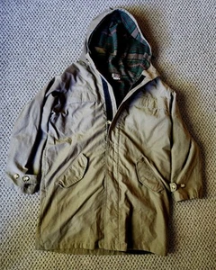 The Territory Ahead Men Brown Field Utility Canvas Wool Lined Jacket L - Picture 1 of 7