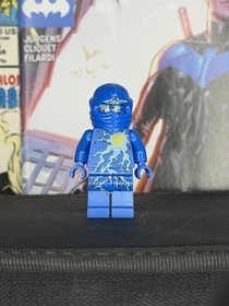 Ninjago NRG Jay Minifigure Custom LEGO Blue Lightning Ninja 9570