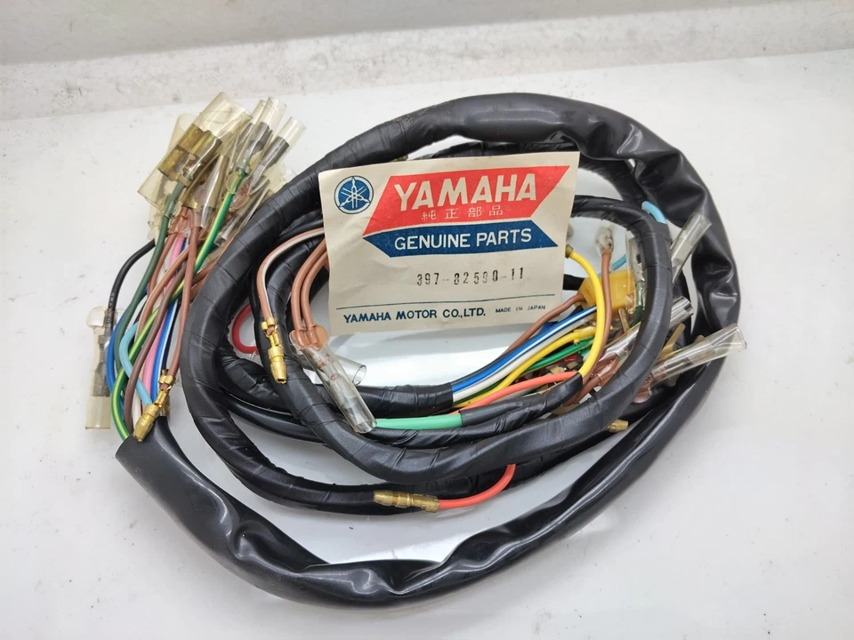 Yamaha RD200 RD200E Wiring Harness 397-82590..Genuine. NOS. JAPAN. - Image 1 of 3
