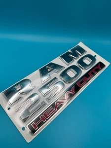 OEM 2013 - 2018 Dodge Ram 2500 HEAVY DUTY Emblem Nameplate Badge Side 68140250AC - Picture 1 of 6