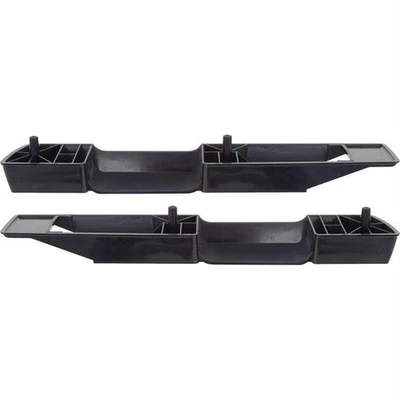 OER MA1098 1968-72 A-Body Black Front Armrest Bases - Image 1 of 4