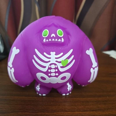 Abominable Toys Chomp Figure - Purple Glow Skeleton Limited Edition (Hot Topic) - Image 1 of 4