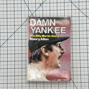 Damn Yankee The Billy Martin Story 1980 Signed First Edition New York Yankees - Picture 1 of 12