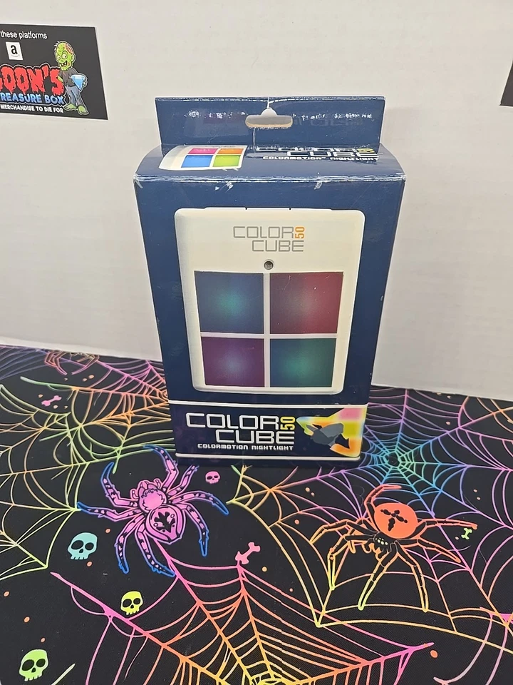 HoMedics Color Cube 50 LT-50 ColorMotion Therapy 夜灯 全新 — 第 1/4 张图片