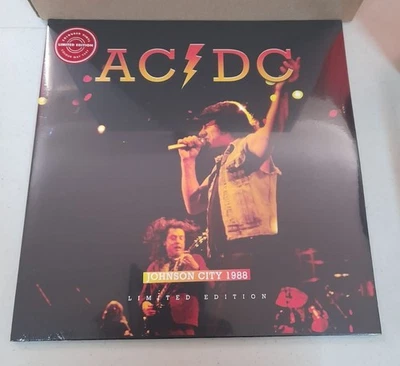 AC/DC - Johnson City 1988 Limited Edition 2LP clear double vinyl - Image 1 of 2