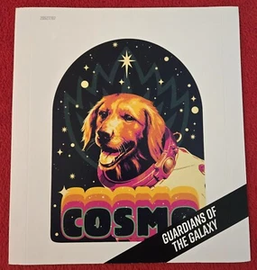 GUARDIANES DE LA GALAXIA Cosmo Hot Topic CAMISETA EXHIBICIÓN TIENDA PÓSTER - Imagen 1 de 1