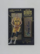 2015-16 Black Gold Larry Nance JR Grand Debuts Auto 130/199
