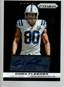2013 Panini Prizm Black Autographs #117 Coby Fleener - Bild 1 von 1