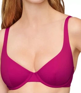 NWT Cuup Swim Top UPF 50 Protection Underwire The Scoop Size 14 Orchid - Picture 1 of 2