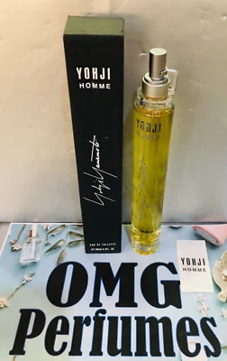Yohji Homme Yohji Yamamoto para Hombre Eau de Toilette 100 ml Nuevo en Caja de Fábrica Foto 1 de 4