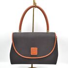 Bally Handbag  Pvc Leather Brown Authentic