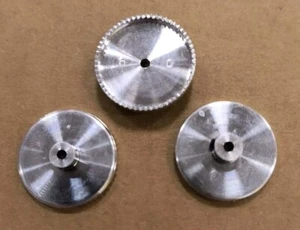 Set Of 3 Sonic Slot Car Alum Crown Gear 60T 64 Pitch 3/32 Axle For Drag Racing - Picture 1 of 1