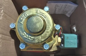 Neu. Asco Magnetventil: 2" Rohrgröße - Ventile 120 V AC, 5 psi  - Bild 1 von 5