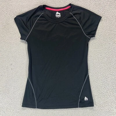 Camiseta deportiva RBX para mujer negra manga corta talla M poliéster Foto 1 de 4
