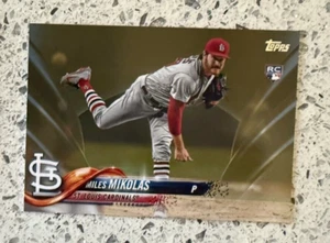 2018 Topps Update Series - Gold #US12 Miles Mikolas /2018 (RC) Rookie Cardinals - Bild 1 von 1