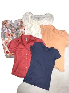 Lotto abbigliamento donna ANN TAYLOR BANANA REPUBLIC taglia small 5 pezzi - Foto 1 di 12
