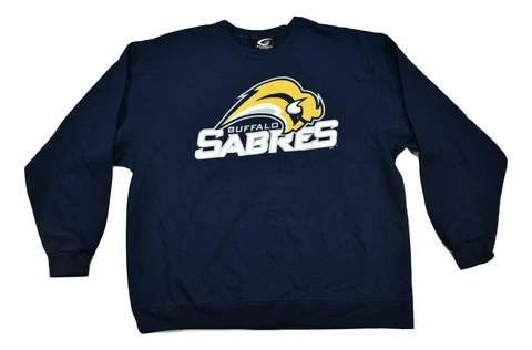 GIII By Carl Banks Mens NHL Buffalo Sabres Hockey Sweatshirt New L, XL Cover