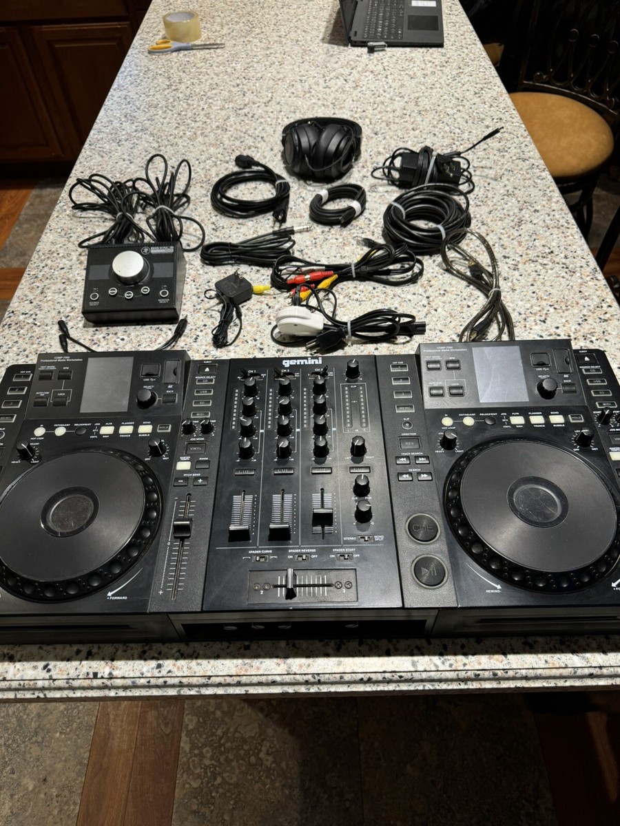 値下げ交渉可gemini オールインワンCDJコンソール CDM-4000BT