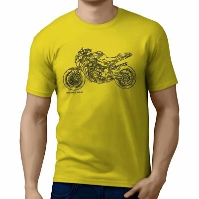 T-Shirt JL Illustration for A MV Agusta Brutale Corsa Motorrad Fan - Bild 1 von 4