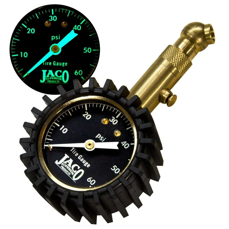 JACO Elite™ Tire Pressure Gauge - 60 PSI Foto 1 de 4