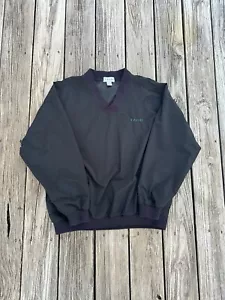 Vintage IZOD V-Neck Windbreaker Jacket - Picture 1 of 5