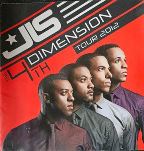 JLS THE 4TH DIMENSION TOUR 2012 PROGRAMM - Bild 1 von 1