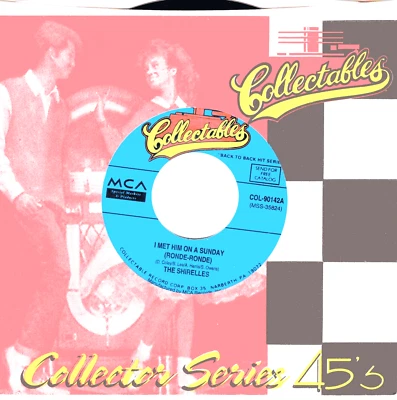 THE SHIRELLES: I MET HIM ON A SUNDAY / FONTAINE SISTERS: CHANSON D'AMOUR-45-5959 Foto 1 de 3