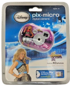 Disney Hannah Montana Pix Micro Digitalkamera Miley Cyrus lila fasst 40 Bilder - Bild 1 von 13