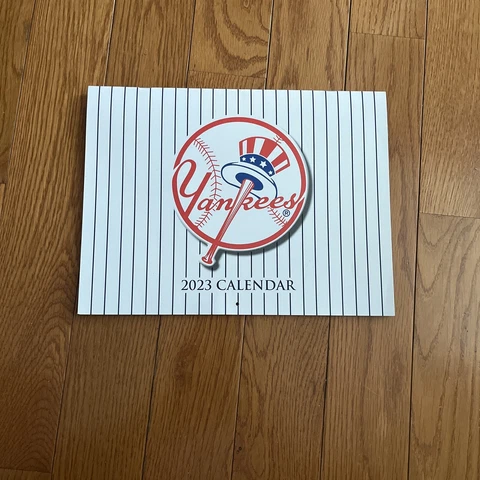 2023 NY Yankees Opening Weekend SGA Photo Calendar 4/1/23 Cover