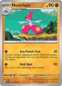 MEDICHAM X 4 115/198 N/M SCHARLACHROT & VIOLETT POKEMON - Bild 1 von 1