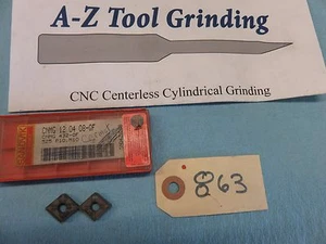 2 New Sandvik Coromant Carbide Inserts CNMG 12 04 08-QF 525 P10,M10 *315 - Picture 1 of 4