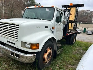 1999 INTERNATIONAL 4700 TMA Truck Attenuator Truck Crash cushion Safety Blocker - Picture 1 of 22