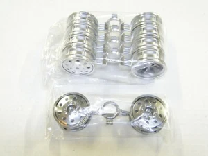 NEW TAMIYA KING KNIGHT HAULER 1/14 Wheels Front Spike & Rear Set of 6 GRAND T13 - Picture 1 of 3