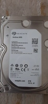 DAMAGED! for parts SEAGATE HDD 8TB SATA Archive ST8000AS0002 internal Hard Drive - Image 1 of 4