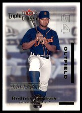 2001 Fleer Triple Crown Rodney Lindsey Detroit Tigers #272